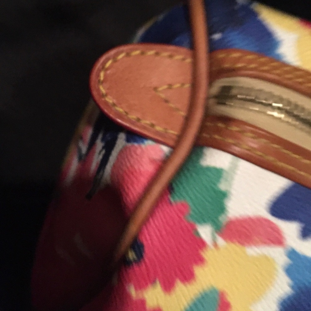 Dooney & Bourke colorful duffle tote bag - Picture 6 of 8